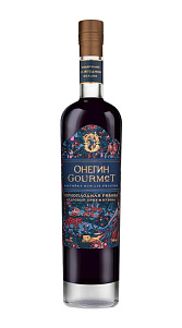 Настойка Онегин Gourmet, Черноплодная рябина, Кедровый Орех и Бузина сладкая 20% 0.5л