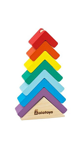 Пирамидка Alatoys Елочка