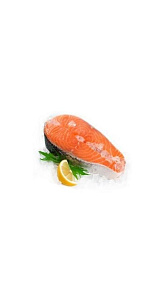 Кета стейк свежемороженая 1кг