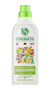 Кондиционер для белья Synergetic Иланг-иланг и вишня 0.75л