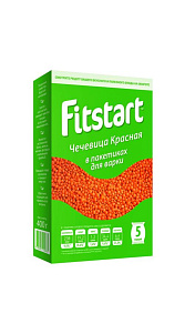 Чечевица Fitstart Красная 5*80г