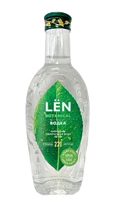Водка LEN, на минеральной воде Алтая 40% 0,25л