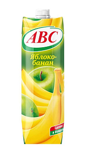 Нектар АВС Яблоко-банан 1л