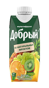 Нектар Добрый Мультифрукт 330мл