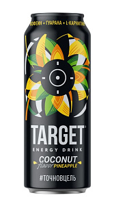 Энергетический напиток Target Coconut-Pineapple 450мл