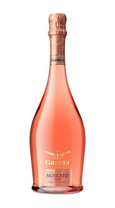 Вино игристое Gancia, Moscato Rose розовое сладкое 7% 0,75л