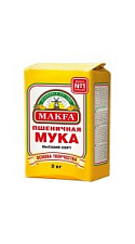 Мука Makfa Пшеничная высший сорт 2кг