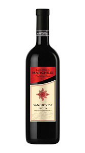 Вино Ludovico Marchesi Sangiovese Rubicone красное сухое 12% 0.75л