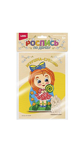 Роспись по дереву Lori Игрушка-сувенир Сластена