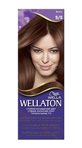 Крем-краска для волос Wellaton Махагон № 5/5 
