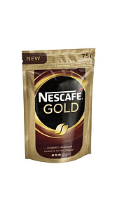 Кофе Nescafe Gold растворимый сублимированный 75г