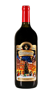 Вино фруктовое Gluhwein красное п/сл 11% 0.75л
