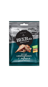 Путассу BEERka Янтарная с перцем сушено-вяленая 25г