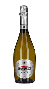 Вино игристое Le Colline Asti белое сл 7.5% 0.75л