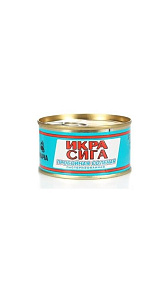 Икра сига Ивача пробойная соленая 130г