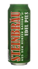Пиво Steinbrau, Edel Pils светлое фильтрованное 4,9% 0,5л