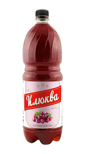 Алкогольная плодовая продукция Наливная ягода Клюква п/сл 1.5л