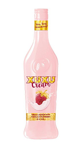 Ликер XuXu Cream Vodka&Strawberry десертный 15% 0.7л