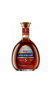 Коньяк Айвазовский армянский выдержанный 5 лет 0.25л.