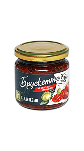 Брускетта Ecofood из вяленых томатов с оливками 190г