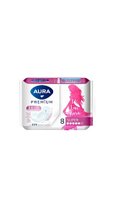 Прокладки Aura Premium Super 8шт 