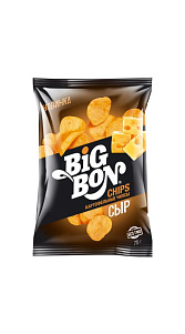 Чипсы картофельные Big Bon Сыр 75г