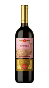 Вино Мукузани красное сух. 11-12% 0.75 л