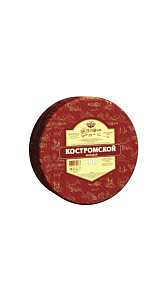 Сыр полутвердый Костромской молодой 45% 1кг