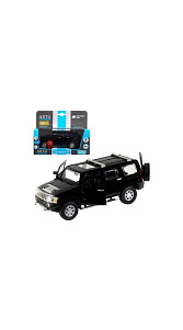 Машинка Hummer H3 1:32 черный 220г