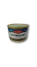 Скумбрия GoldFish атлантическая в томатном соусе 250г