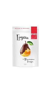Конфеты Pupo Груша в шоколадной глазури 200г
