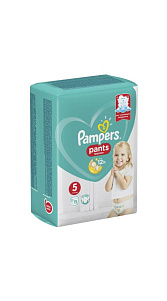 Подгузники-трусики Pampers Pants №5 12-17кг 15шт