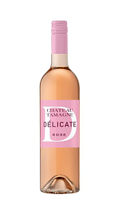 Вино Chateau Tamagne, Delicate Rose розовое полусухое 9,5-11,5% 0,75л