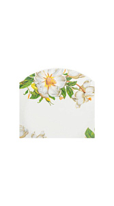 Тарелка Daniks Шиповник обеденная 23см 