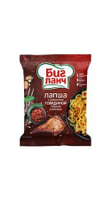 Лапша Биг Ланч Говядина с ароматной говядиной грибами и зеленью 75г