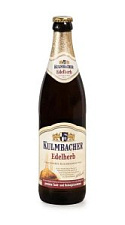 Пиво Kulmbacher, Edelherb Premium Pils cветлое пастеризованное фильтрованное 4,9% 0,5л