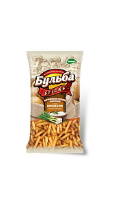 Соломка картофельная Бульба Sticks Сметана и лук 75г