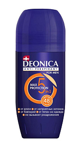 Дезодорант-ролик Deonica for MEN Max-protection 5в1 50мл