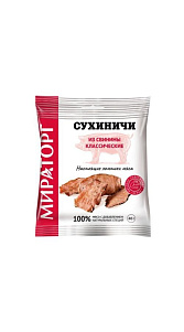 Сухинчики Мираторг из свинины Классические 40г
