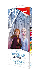 Акварель Lori Холодное сердце 12 цветов