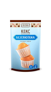Кекс Тестов Ванильный безглютена 250г