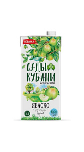 Нектар Сады Кубани Яблоко 2л