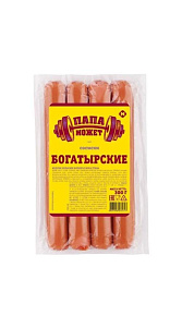 Сосиски Папа Может Богатырские 300г