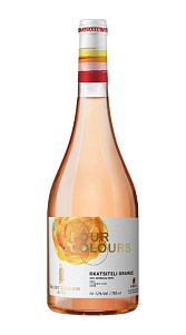 Вино Four Colors, Rkatsiteli Orange белое сухое 10-12% 0,75л