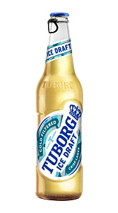 Пиво Tuborg Ice Draft светлое 4.2% 480мл