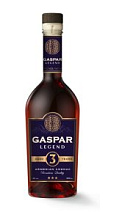 Коньяк Gaspar Legend, 3 года выдержки 40% 0,5л