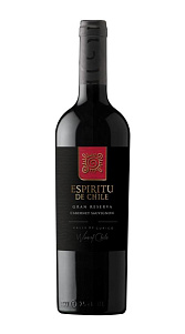 Вино Espiritu de Chile Gran Reserva Cabernet Sauvignon красное сух 13% 0.75л
