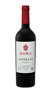 Вино Dora Saperavi столовое красное сух.3% 0.75мл