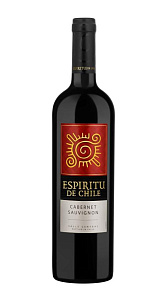 Вино Espiritu De Chile Cabernet Sauvignon красное п/сух 10-15% 0.75л