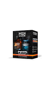 Подарочный набор Deep Cleaning Men Code Крем-гель для душа 300мл+Гель для умывания 150мл
